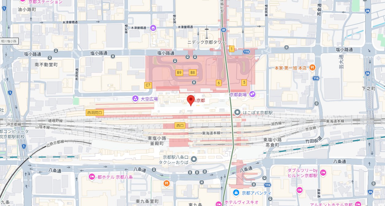 JR京都駅